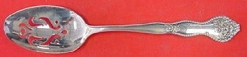 Mount Vernon Adolphus Sterling Silver Slotted Serving Spoon 8 1/2" (1 of 1)
