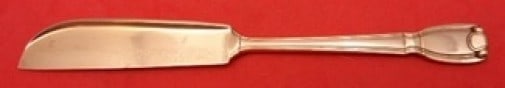 Rare Castilian Cheese Knife by Tiffany & Co Copper Sample: Rare Castilian Cheese Knife by Tiffany & Co Copper Sample This rare Castilian cheese knife from Tiffany & Co. showcases exquisite craftsmanship and a unique design. Crafted from copper, this one-of-a-