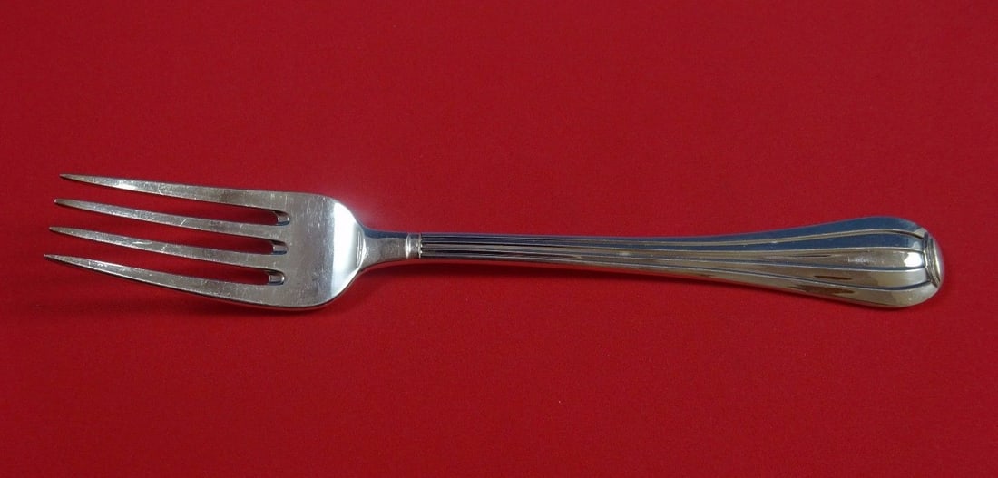 Sterling Silver Dinner Fork 7 7/8 Firenze Fortunoff Buccellati Italy (1 of 1)