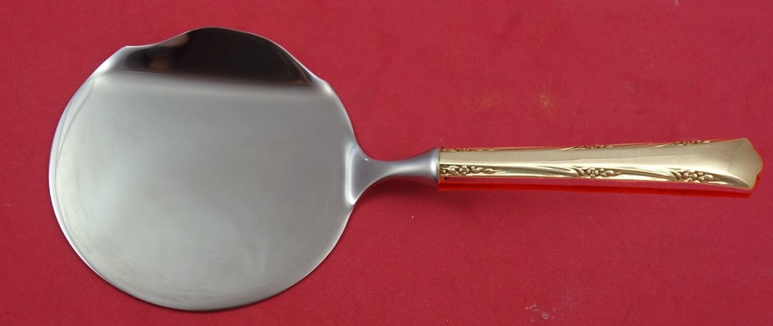 Gorham Greenbrier Sterling Silver 8 Inch Cranberry Server Custom Made: Gorham Greenbrier Sterling Silver 8 Inch Cranberry Server Custom Made This elegant Greenbrier cranberry server is crafted from sterling silver with a hollow handle and a round stainless steel blade. M