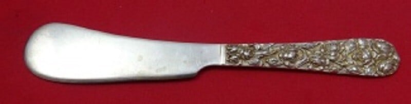 Schofield Baltimore Rose Sterling Silver Butter Spreader 5 1/8 Inch (1 of 1)