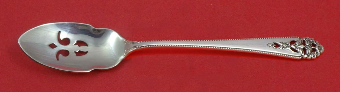 International Sterling Silver Queen's Lace Olive Spoon 5 3/4 Custom (1 of 1)