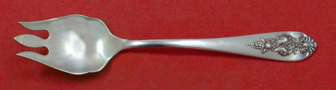 Lunt Sterling Silver Pendant-of-Fruit Spork Custom Cake Ice Cream 5 3/4" (1 of 1)