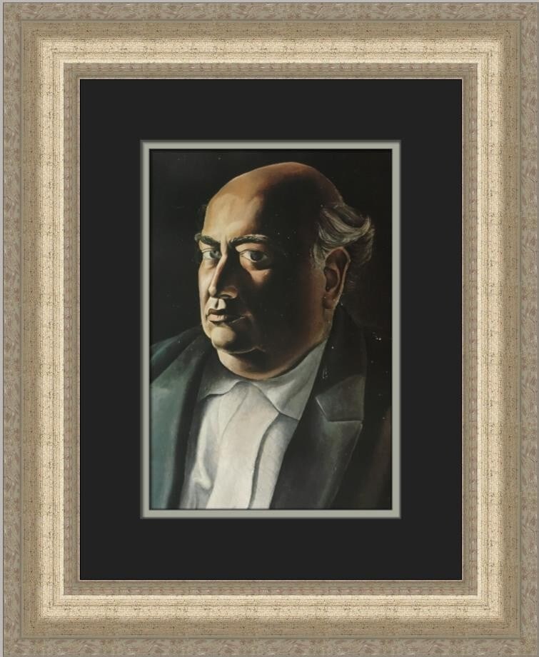 Salvador Dali Portrait of Artist's Father Custom Framed Print 1983 (1 of 2)