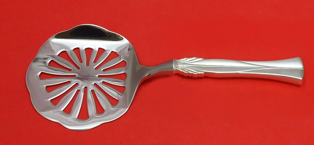 Frigast Queen Christina Wings sterling handle tomato server 8 1/2 in (1 of 1)
