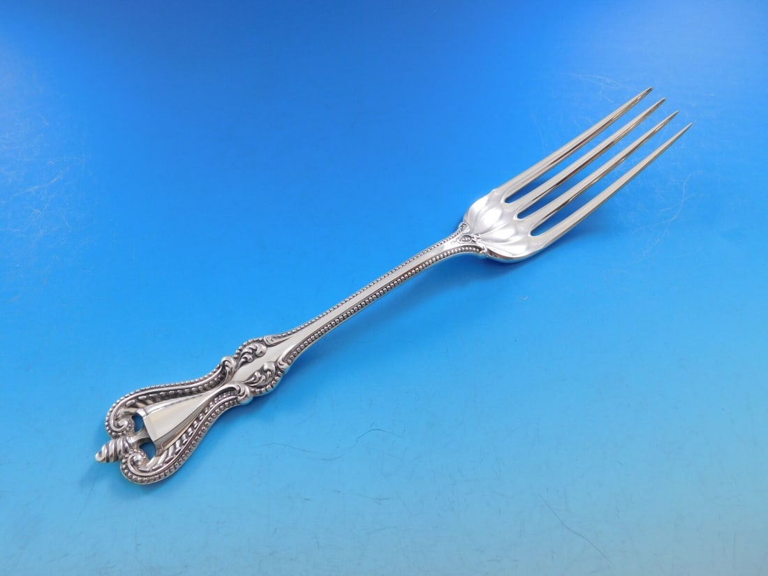 Towle Old Colonial Sterling Silver Dinner Fork 7.5" Vintage Flatware (1 of 4)