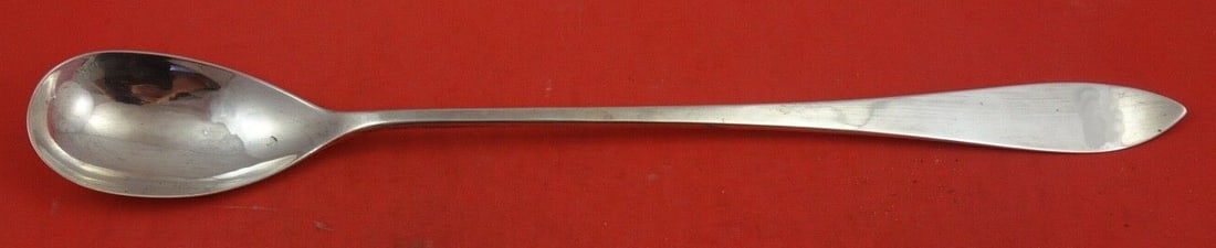 Old Newbury Crafters Ivy Pattern Sterling Silver Lemonade Spoon 12 5/8": Old Newbury Crafters Ivy Pattern Sterling Silver Lemonade Spoon 12 5/8" This elegant lemonade spoon, part of the Ivy pattern by Old Newbury Crafters, is crafted from high-quality sterling silver. Meas