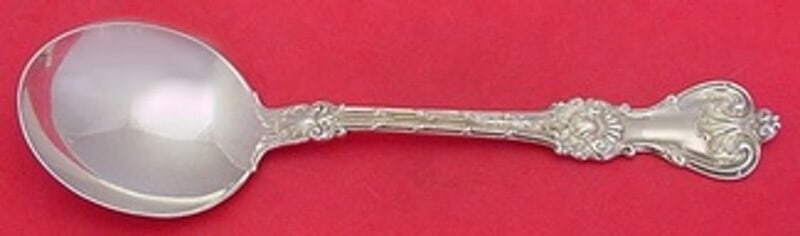Whiting King Edward Sterling Silver 7 Inch Gumbo Soup Spoon (1 of 2)