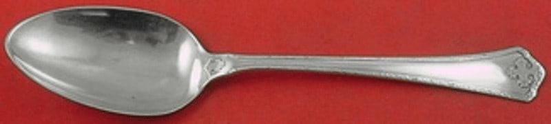 Wallace Carmel Sterling Silver Serving Spoon 8 1/4 inches: Wallace Carmel Sterling Silver Serving Spoon 8 1/4 inches This exquisite serving spoon is from the renowned Carmel pattern by Wallace, crafted from high-quality sterling silver. Measuring 8 1/4 inches