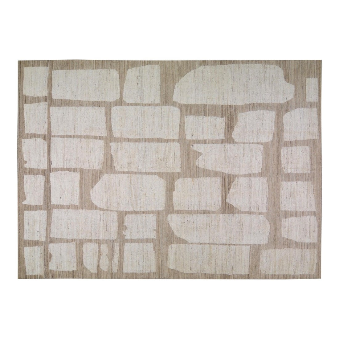 Large Wool Area Rug Hand Knotted Moroccan 9'10'' x 13'9'' (1 of 6)