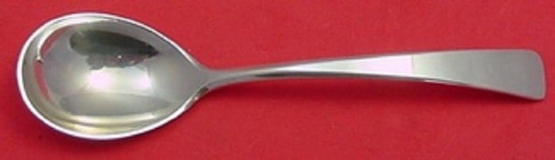 Porter Blanchard Aurora Sterling Silver Sugar Spoon 6 Inch Serving (1 of 2)
