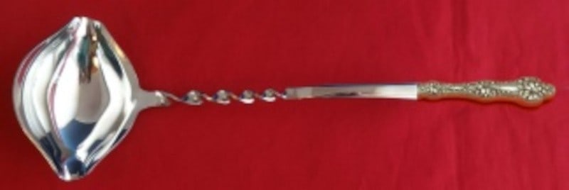 Alvin Old Orange Blossom Sterling Punch Ladle Twist Handle 13 3 4 (1 of 3)