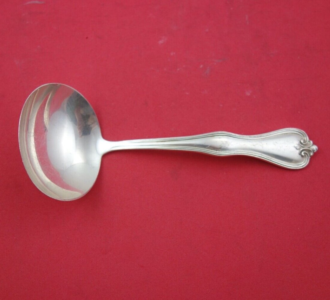 Amston Puritan Sterling Silver Gravy Ladle 5 7/8" Unmonogrammed (1 of 2)