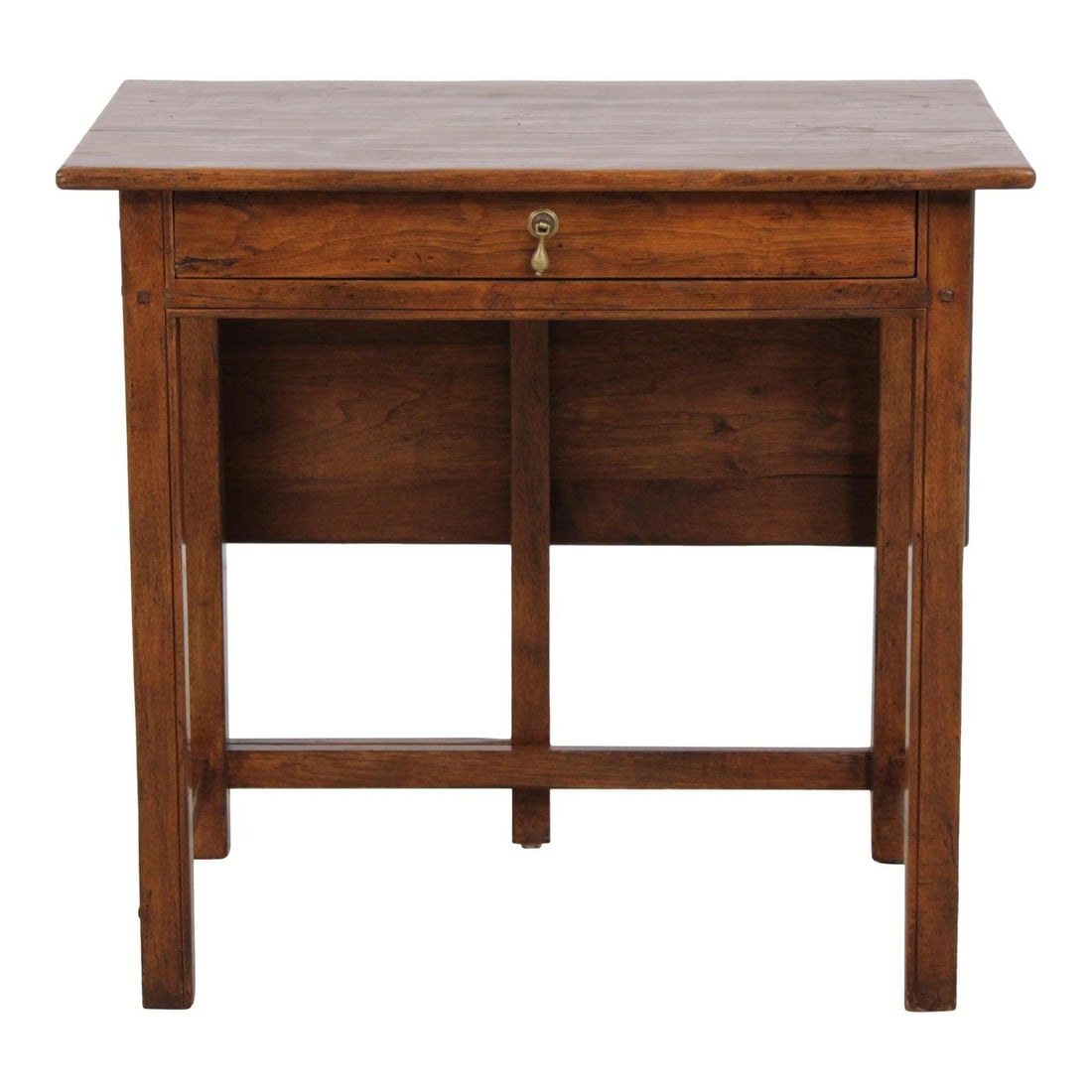 Drop Front Wood Desk Table Attributed to Guy Chaddock (1 of 10)
