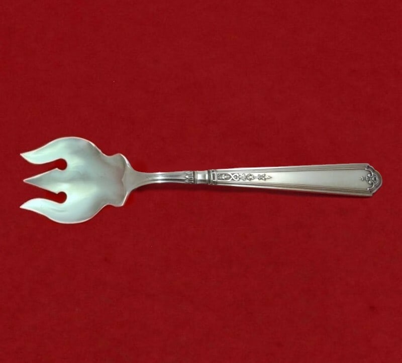 Sterling Silver Ice Cream Fork Durgin-Gorham Princess Patricia Chantilly Style (1 of 2)