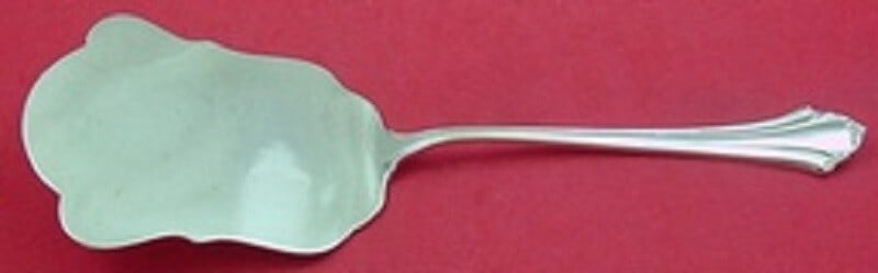 Lunt Bel Chateau Sterling Silver Waffle Server Non-Pierced 9 3/4 inches (1 of 1)