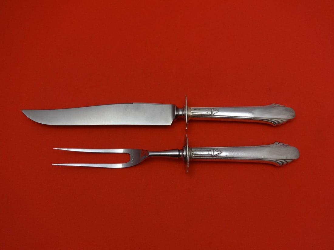 Durgin Hunt Club Sterling Silver Steak Carving Set 2pc 10 Inch (1 of 1)