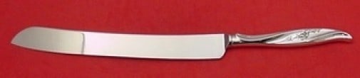 International Sterling Silver Wedding Cake Knife Rose Ballet 12 Inch (1 of 1)