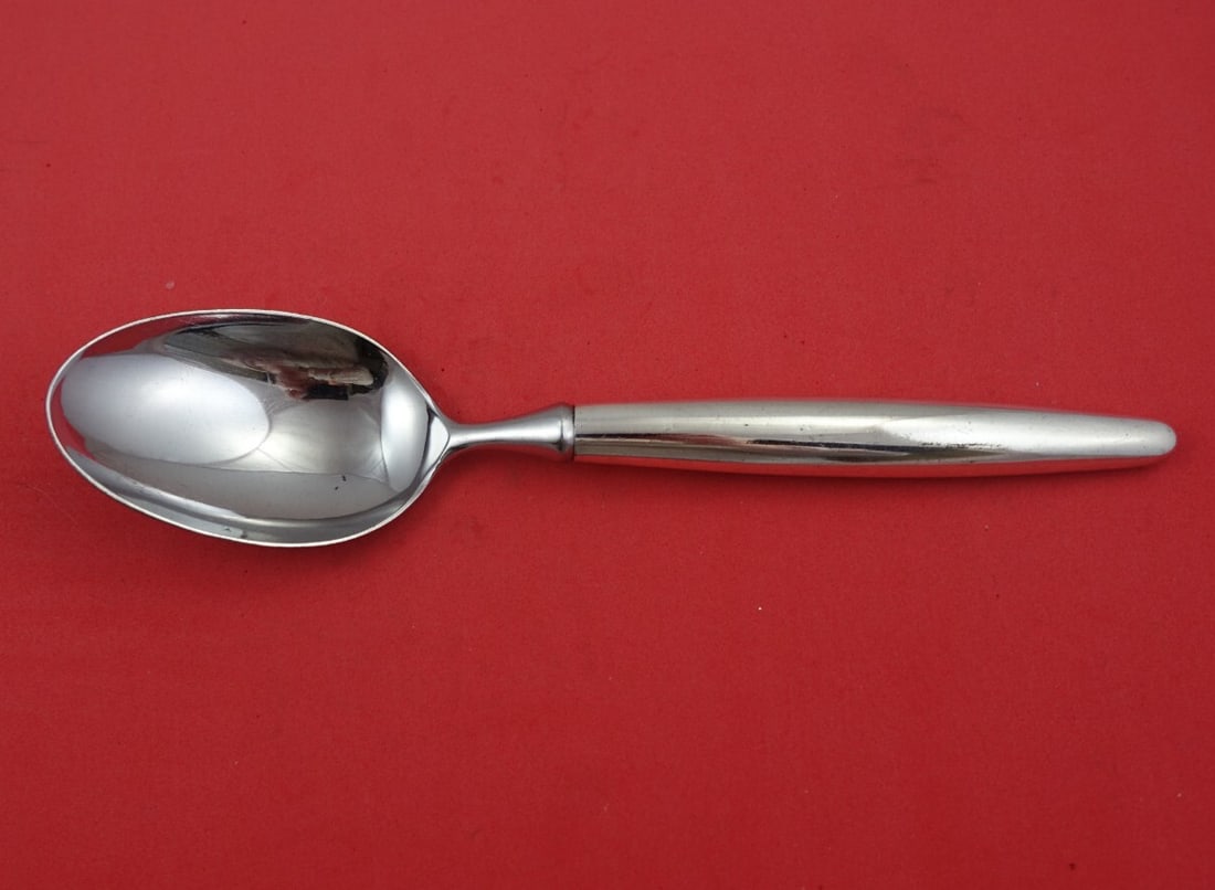 Contempra House Sterling Silver Hollow Handle Serving Spoon 8 7/8" (1 of 3)