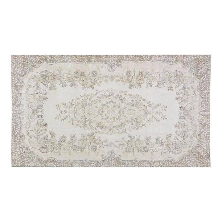 Handmade Anatolian Wool Area Rug 5'7 x 10 Turkish Vintage Style: Handmade Anatolian Wool Area Rug 5'7 x 10 Turkish Vintage Style This vintage Turkish Anatolian rug is hand-knotted from wool using traditional techniques, combining timeless craftsmanship with a moder