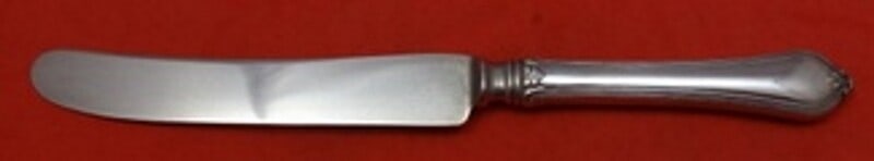 Towle Old Newbury Sterling Silver Dinner Knife 9 1/2 Inch: Towle Old Newbury Sterling Silver Dinner Knife 9 1/2 Inch This exquisite dinner knife features the Old Newbury pattern by Towle, crafted from high-quality sterling silver with a hollow handle and a st
