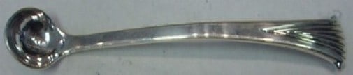 Tuttle Onslow Sterling Silver Custom Mustard Ladle 4 3/4 in (1 of 1)