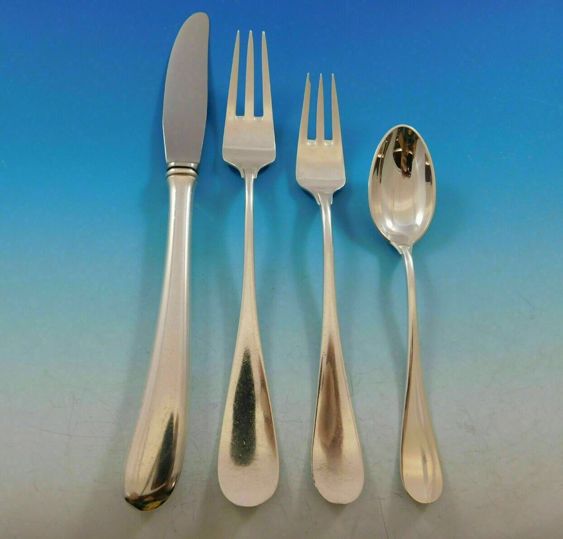 Michelsen Classic Sterling Silver 4-Piece Place Setting Set (1 of 5)