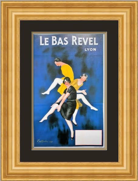 Leonetto Cappiello Le Bas Revel Advertising Print Custom Framed 16x19: Leonetto Cappiello Le Bas Revel Advertising Print Custom Framed 16x19 This stunning advertising poster print features the artwork of Leonetto Cappiello, titled 'Le Bas Revel.' Custom framed, this piec