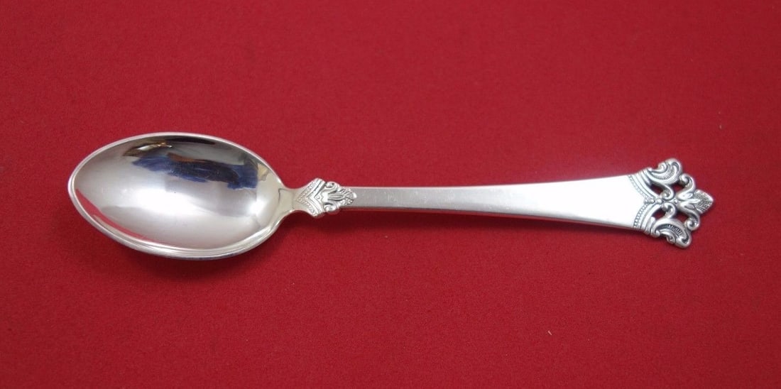 Th. Olsens Anitra .830 Silver Coffee Spoon 4 1/2": Th. Olsens Anitra .830 Silver Coffee Spoon 4 1/2" Anitra by Th. Olsens .830 silver coffee spoon measuring 4 1/2 inches. It is not monogrammed and is in excellent pre-owned condition. Specifications Br