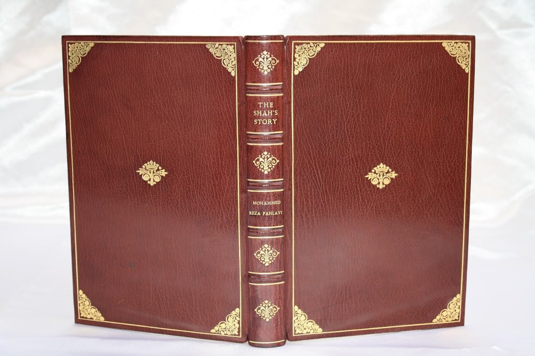 Rare 1980 Signed 1st Edition The Shah's Story by King Mohammad Reza Pahlavi (1 of 6)