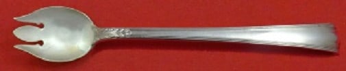 Lunt Sterling Silver Ice Cream Fork American Directoire Custom Made 5 7/8" (1 of 2)