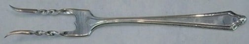 Towle Virginia Carvel Sterling Silver Baked Potato Fork 7 1/2": Towle Virginia Carvel Sterling Silver Baked Potato Fork 7 1/2" The Virginia Carvel by Towle is a beautifully crafted sterling silver baked potato fork, custom made with a length of 7 1/2 inches. This 
