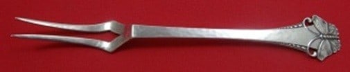 Frigast Butterfly Sterling Silver 2 Tine Pickle Fork 6" (1 of 2)