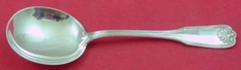Towle Benjamin Franklin Sterling Silver Bouillon Soup Spoon 5 5/8 (1 of 2)