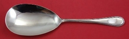Asprey Beaded Round Sterling Silver Casserole Serving Spoon 9 5/8": Asprey Beaded Round Sterling Silver Casserole Serving Spoon 9 5/8" Sterling silver casserole spoon in the Beaded Round pattern by Asprey. It is not monogrammed and is in excellent pre-owned condition.