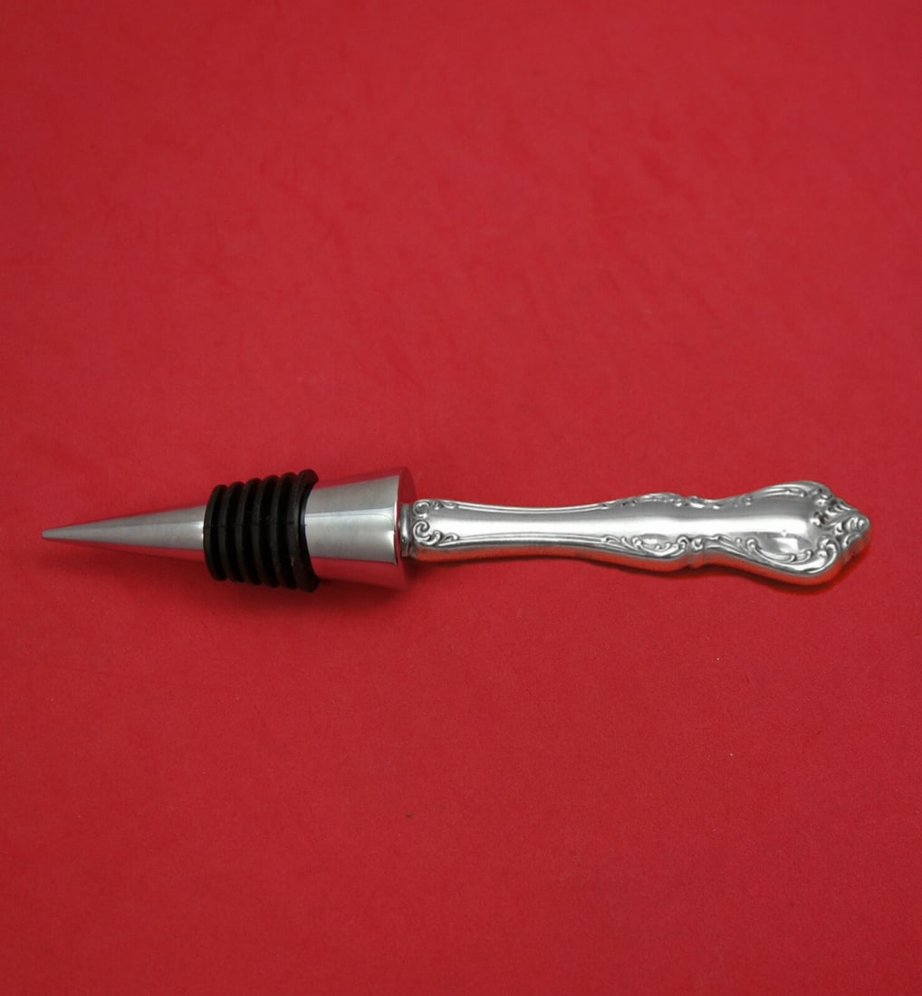 Towle Debussy Sterling Silver Bottle Stopper 6 1/4 Custom Made: Towle Debussy Sterling Silver Bottle Stopper 6 1/4 Custom Made Introducing the Debussy by Towle Sterling Silver Bottle Stopper, a perfect blend of elegance and functionality. This custom-made bottle s