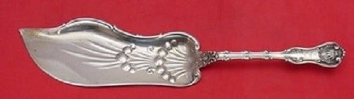 Whiting Imperial Queen Sterling Silver Fish Server 10 3/4 Inches: Whiting Imperial Queen Sterling Silver Fish Server 10 3/4 Inches This exquisite fish server from the Imperial Queen pattern by Whiting Manufacturing Company showcases timeless elegance. Crafted from s