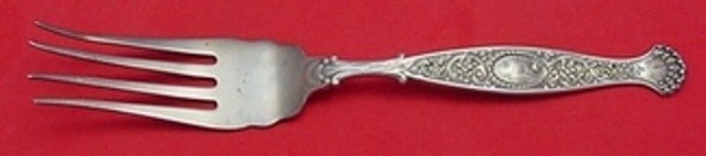 Whiting Hyperion Sterling Silver 4 Tine Fish Fork 6 3/4: Whiting Hyperion Sterling Silver 4 Tine Fish Fork 6 3/4 Whiting Hyperion sterling silver fish fork with a 4-tine design and a 6 3/4 inch length. It is monogrammed, with monos varying, and is in excell
