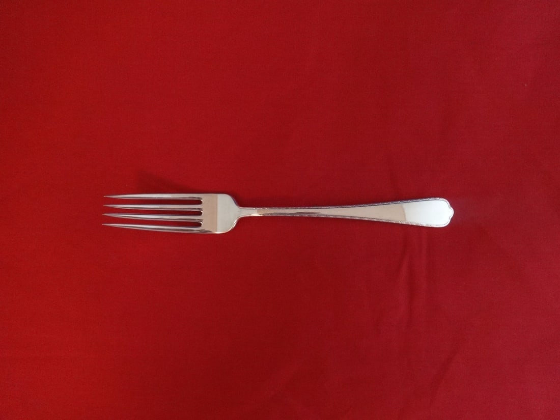 Windemere International Sterling Silver Dinner Fork 7.75" Flatware: Windemere International Sterling Silver Dinner Fork 7.75" Flatware Enhance your dining experience with this exquisite Windemere dinner fork by International Sterling. Crafted from high-quality