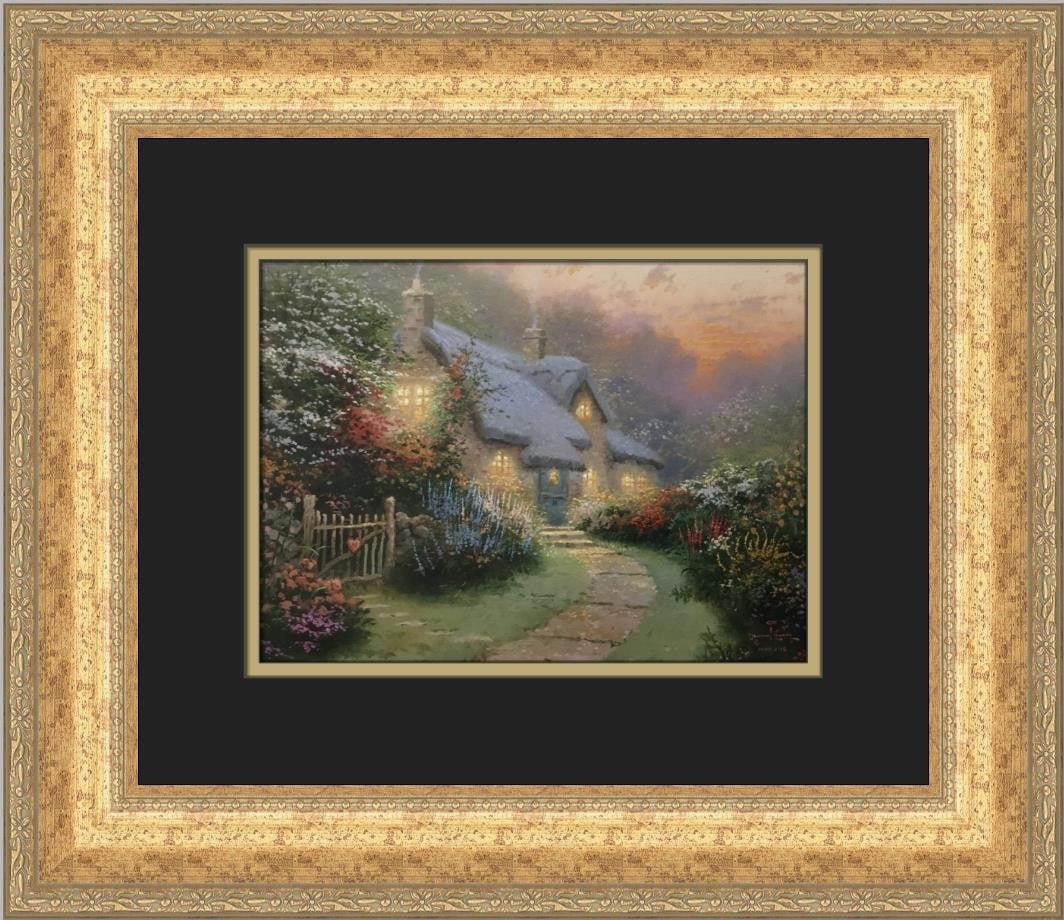 Thomas Kinkade Glory Of Evening Framed Art Print 15x13 (1 of 2)