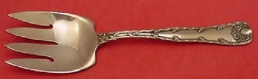 Tiffany Wave Edge Rare Copper Serving Fork 9 Inch One of a Kind (1 of 1)
