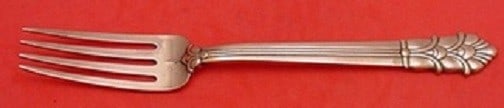 Tiffany & Co. Palmette Rare Copper Sample Dinner Fork 8 1/8": Tiffany & Co. Palmette Rare Copper Sample Dinner Fork 8 1/8" Discover the elegance of the Palmette pattern with this rare copper sample dinner fork by Tiffany & Co. Measuring 8 1/8 inches, this exquis