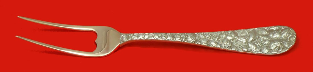 Schofield Baltimore Rose Sterling Silver English Server 7 1/8 Custom Made: Schofield Baltimore Rose Sterling Silver English Server 7 1/8 Custom Made This exquisite Baltimore Rose English Server by Schofield is a stunning piece crafted from high-quality sterling silver. Custo