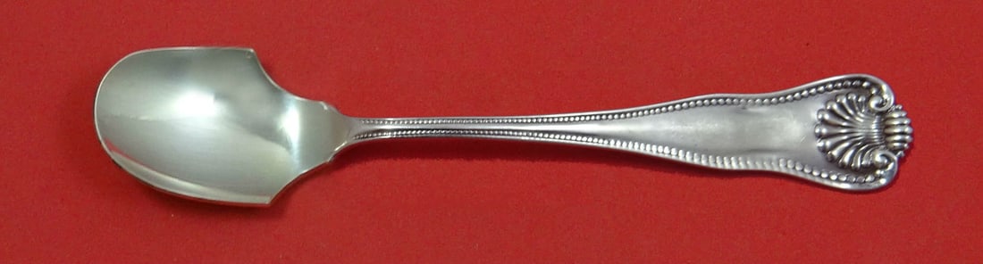 Frank Smith Newport Shell Sterling Silver Cheese Scoop 5 3/4 Inch: Frank Smith Newport Shell Sterling Silver Cheese Scoop 5 3/4 Inch This exquisite cheese scoop features the elegant Newport Shell pattern by Frank Smith. Crafted from high-quality sterling silver, this