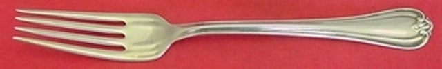 Reed & Barton Woodwind Sterling Silver Fork 7.5": Reed & Barton Woodwind Sterling Silver Fork 7.5" This exquisite 7 1/2" regular fork from Reed and Barton features the elegant Woodwind pattern, showcasing the timeless beauty of sterling silver. This 