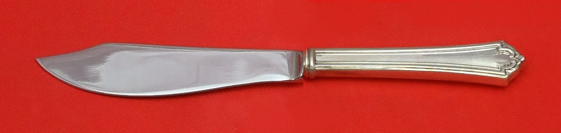 Quincy Fish Knife by International Sterling Silver 8 1/4 inch Custom: Quincy Fish Knife by International Sterling Silver 8 1/4 inch Custom This exquisite Quincy fish knife from International Sterling is crafted in sterling silver with a hollow handle and features a dura