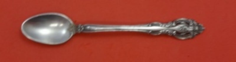 Sterling Silver Infant Spoon La Scala Pattern by Gorham 5 3/4 Inch: Sterling Silver Infant Spoon La Scala Pattern by Gorham 5 3/4 Inch This La Scala pattern infant feeding spoon by Gorham is crafted from sterling silver. Measuring 5 3/4 inches in length, it is not mon