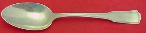 Frank Smith American Chippendale Sterling Silver Serving Spoon 8" (1 of 1)