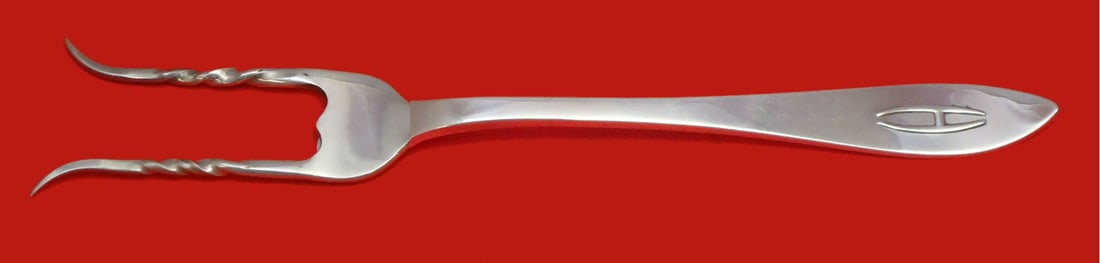 Shreve Buckingham Narrow Sterling Silver Baked Potato Fork 7 1/4 Custom Made (1 of 1)