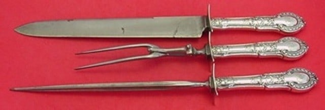 Gorham Tuileries Sterling Silver 3-Piece Carving Set (1 of 2)